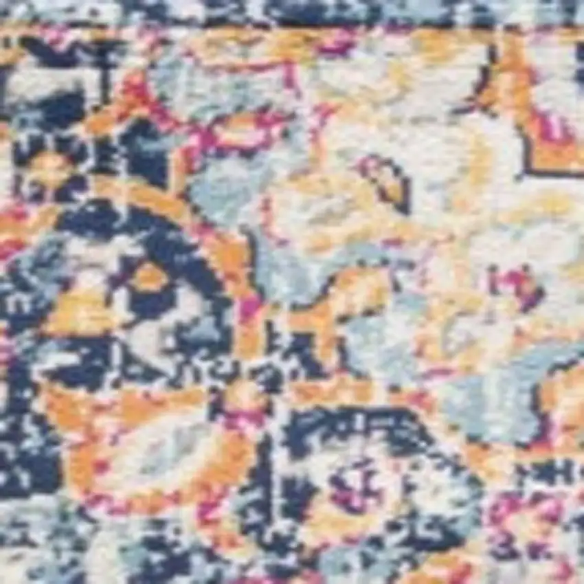 Cream Oriental Dhurrie Runner Rug Photo 5