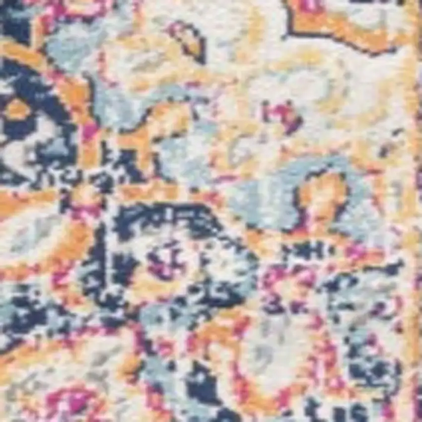 20' Cream Oriental Dhurrie Runner Rug Photo 5