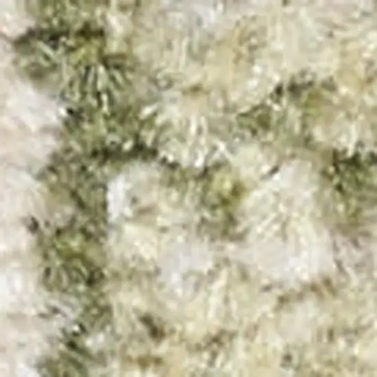 Cream Floral Area Rug Photo 2