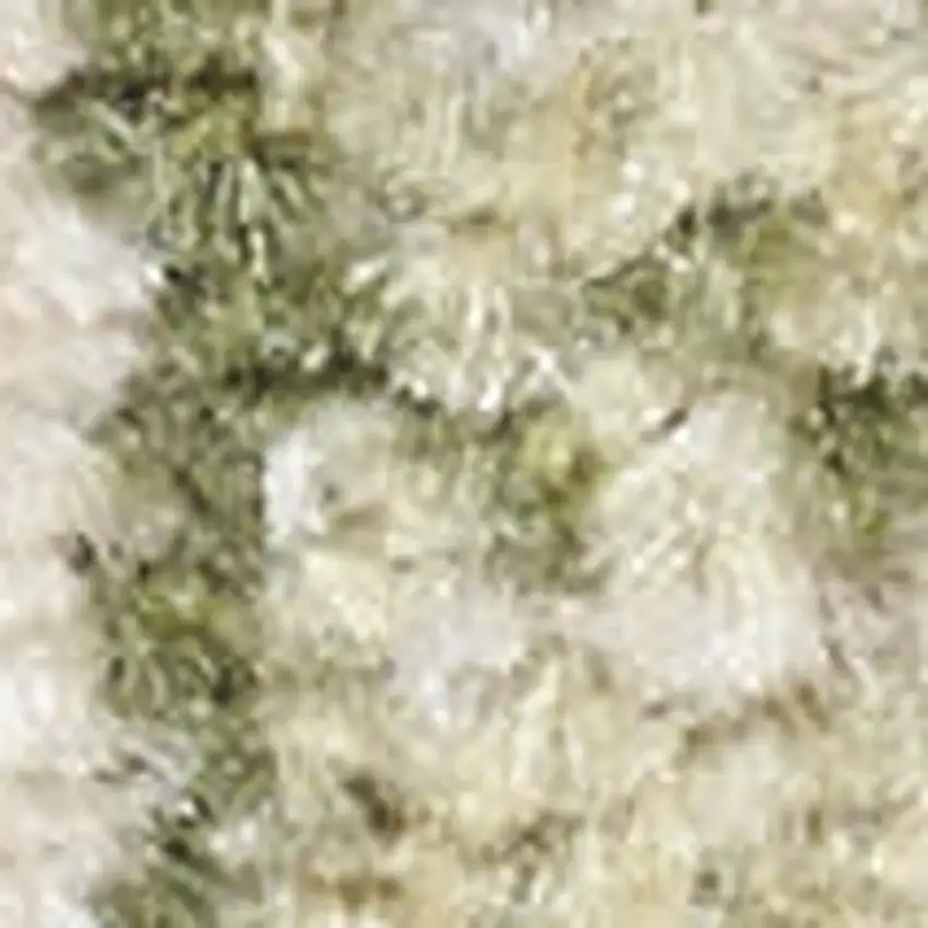 Cream Floral Area Rug Photo 2