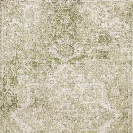 Cream Floral Area Rug Photo 8