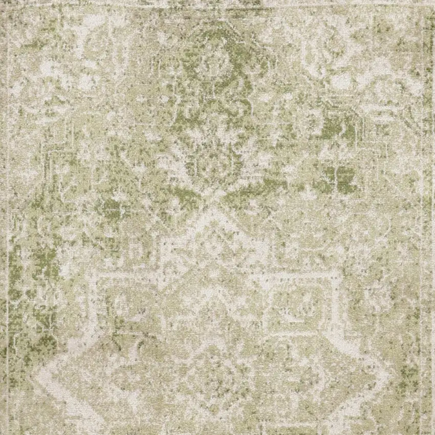 Cream Floral Area Rug Photo 8