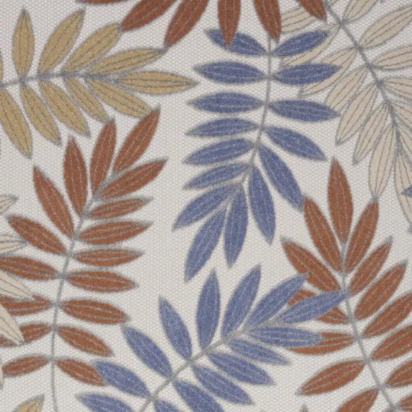 Blue Indoor Outdoor Area Rug Photo 7