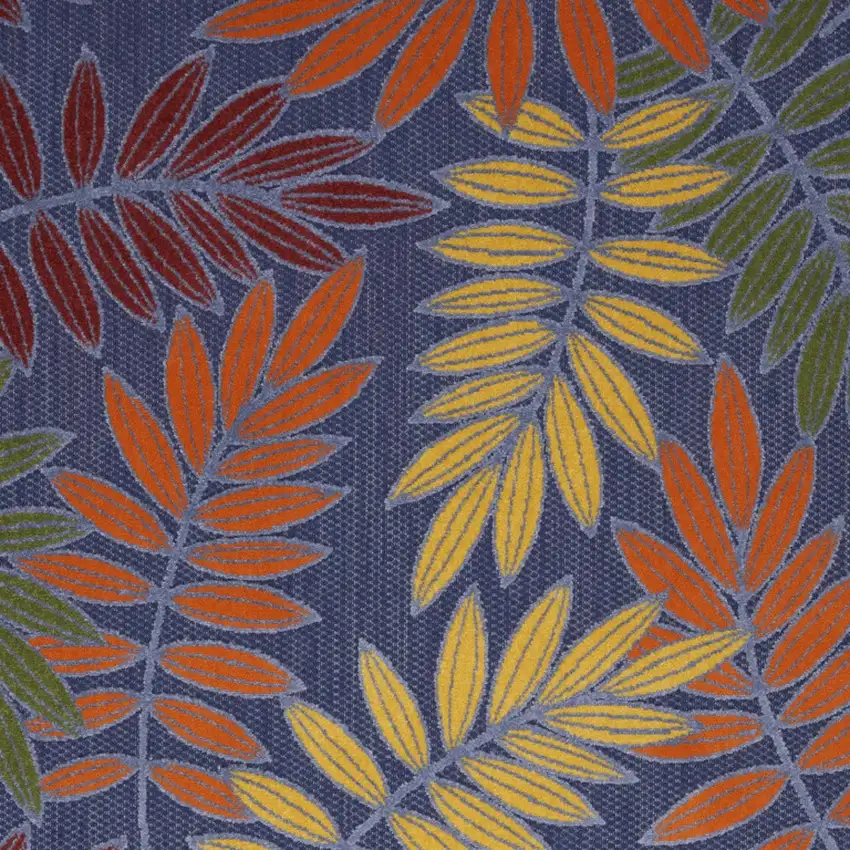 Cream Floral Power Loom Area Rug Photo 5