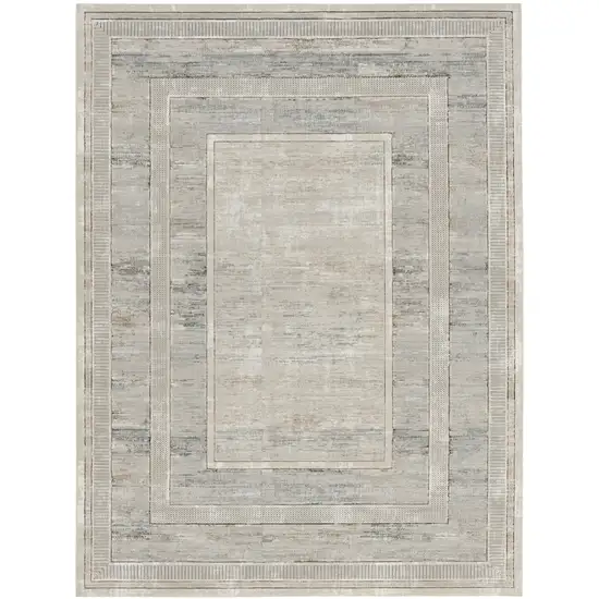 Cream Geometric Area Rug Photo 2