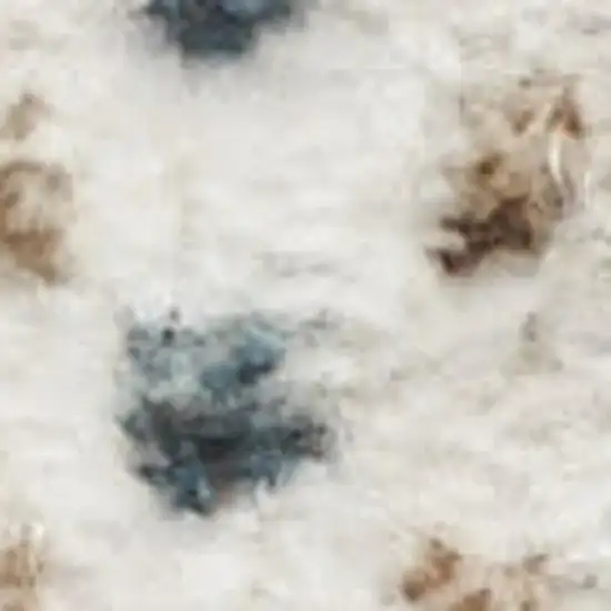 Cream Geometric Area Rug Photo 2