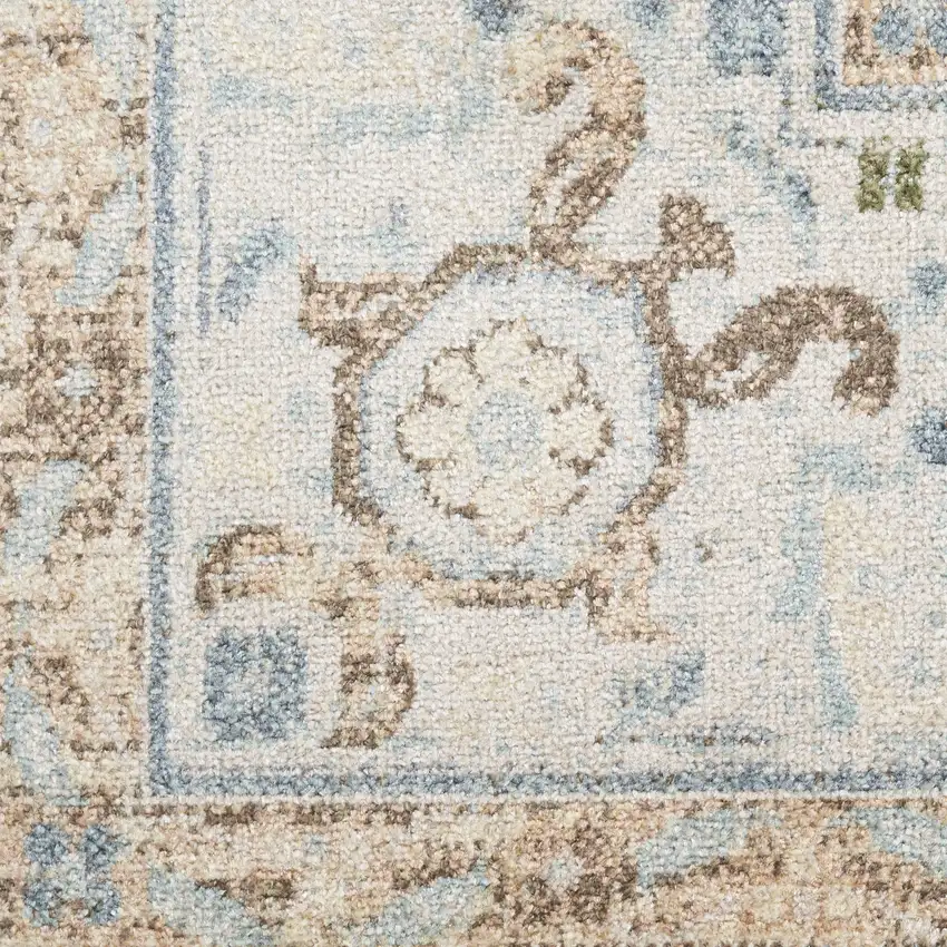 Cream Geometric Area Rug Photo 4