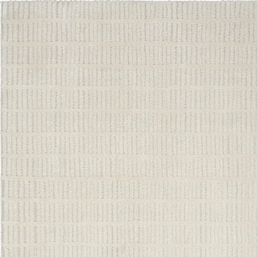 Cream Geometric Area Rug Photo 8