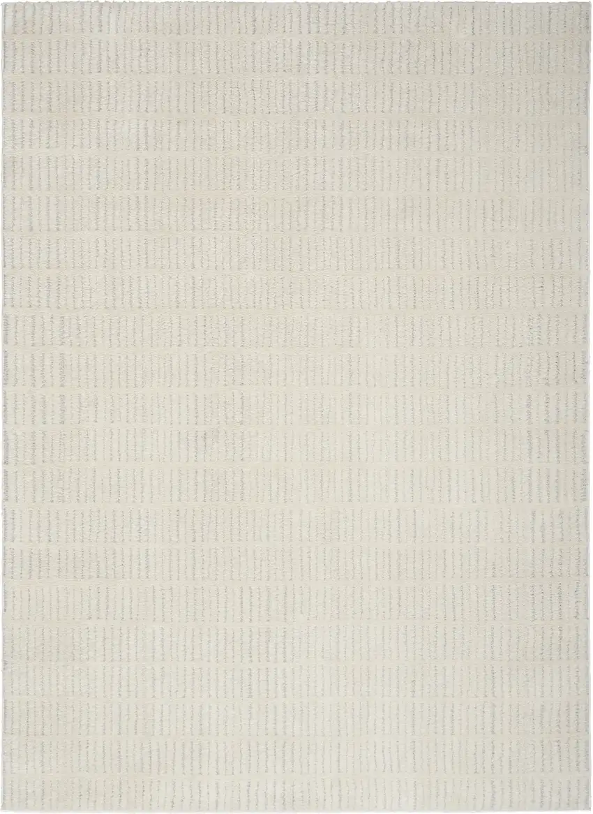 Cream Geometric Area Rug Photo 2