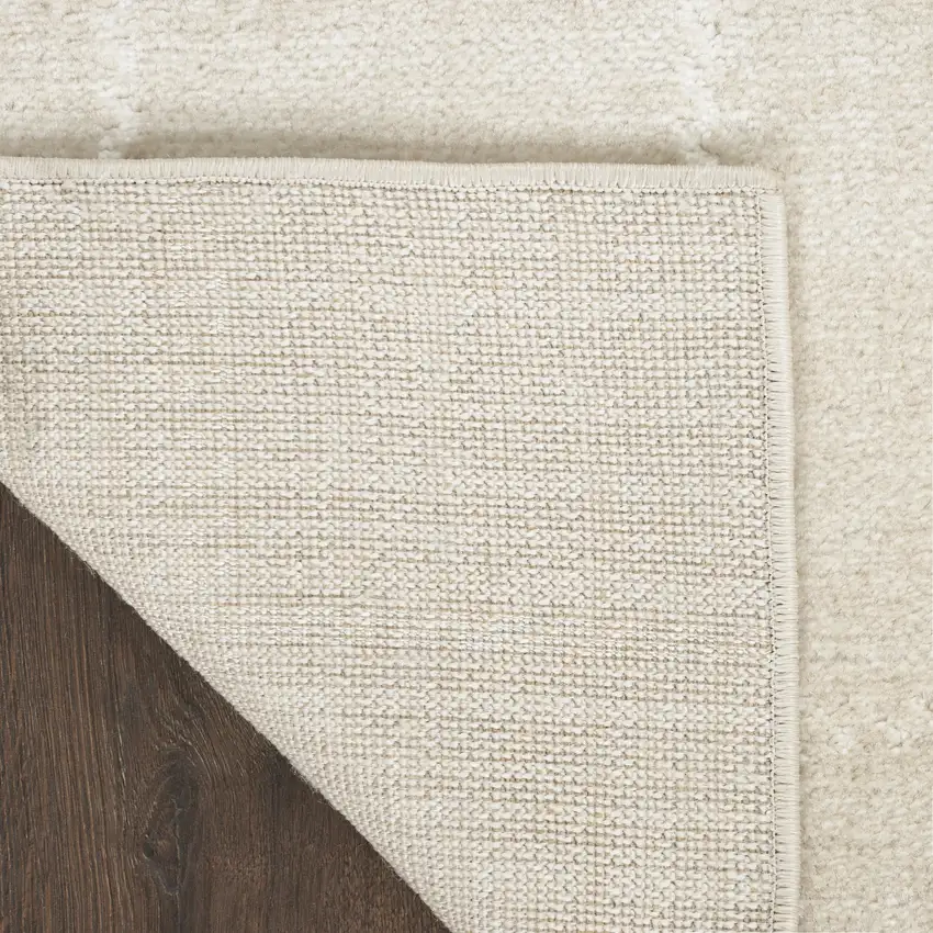Cream Geometric Area Rug Photo 8