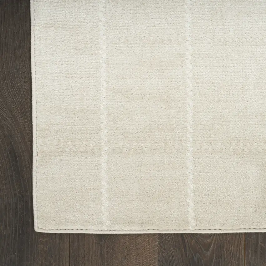Cream Geometric Area Rug Photo 8