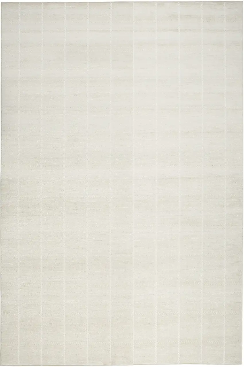 Cream Geometric Area Rug Photo 1
