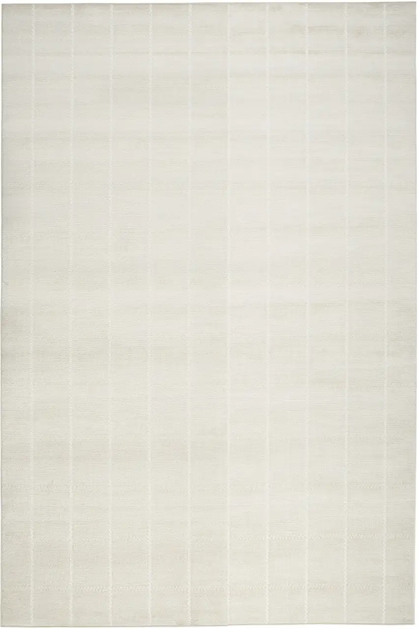 Cream Geometric Area Rug Photo 1
