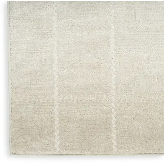 Cream Geometric Area Rug Photo 6