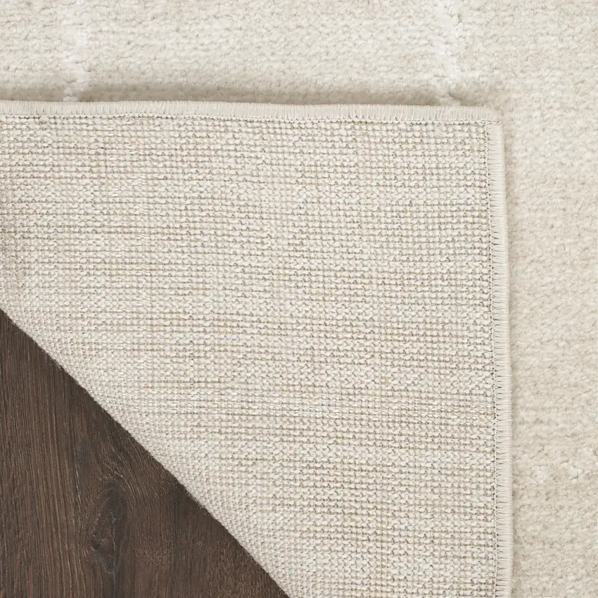 Cream Geometric Area Rug Photo 8