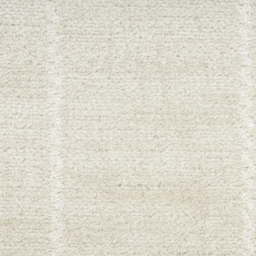 Cream Geometric Area Rug Photo 8