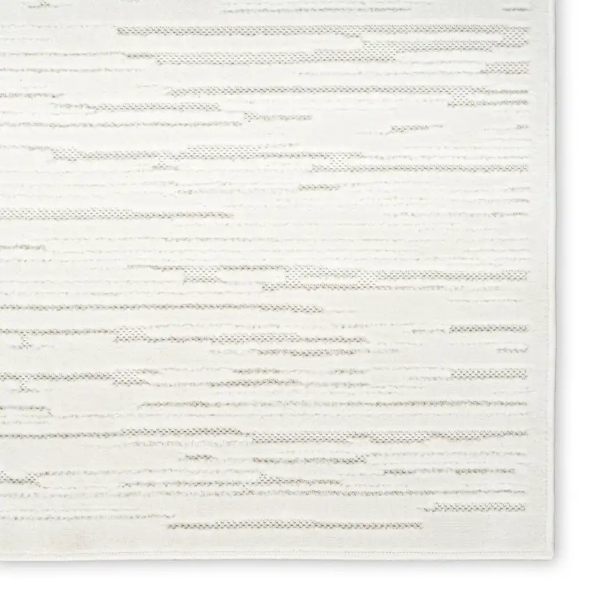 Cream Geometric Area Rug Photo 6