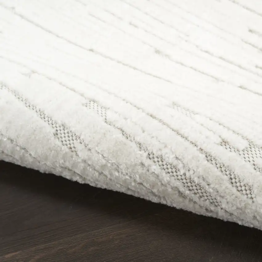 Cream Geometric Area Rug Photo 5