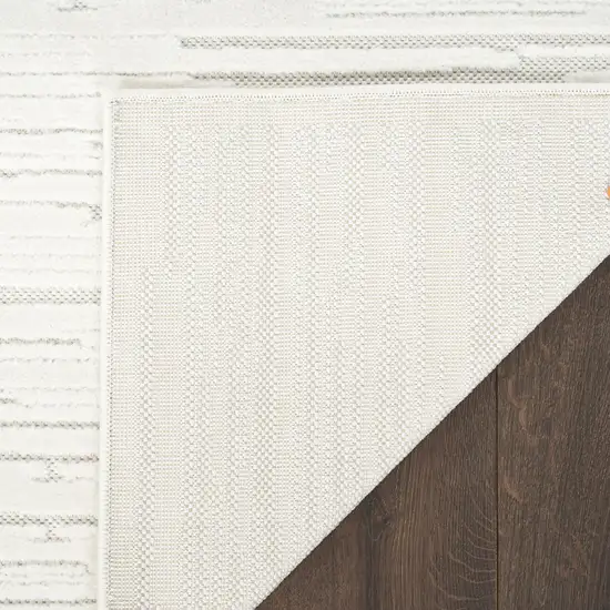 Cream Geometric Area Rug Photo 7