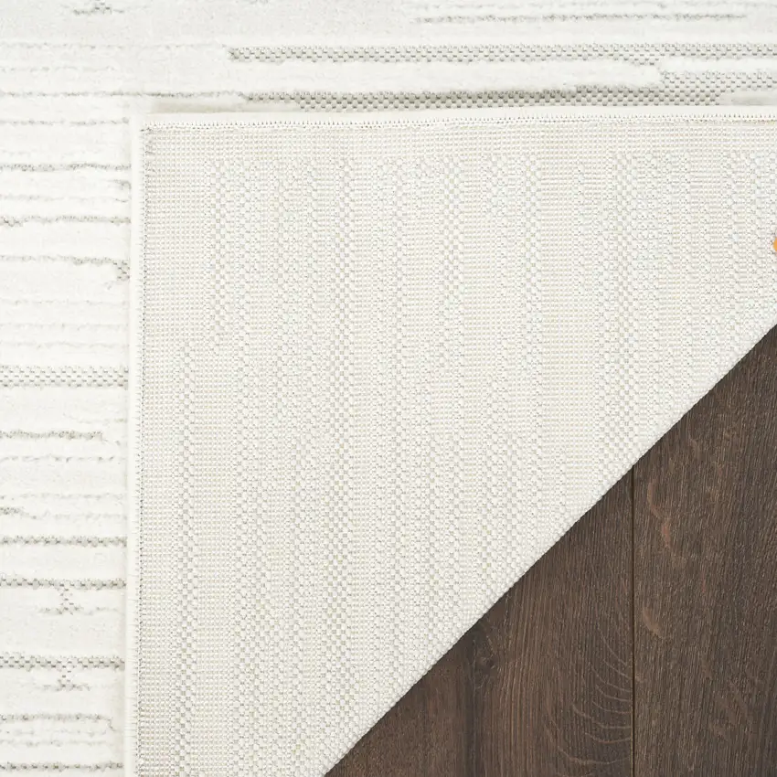 Cream Geometric Area Rug Photo 7