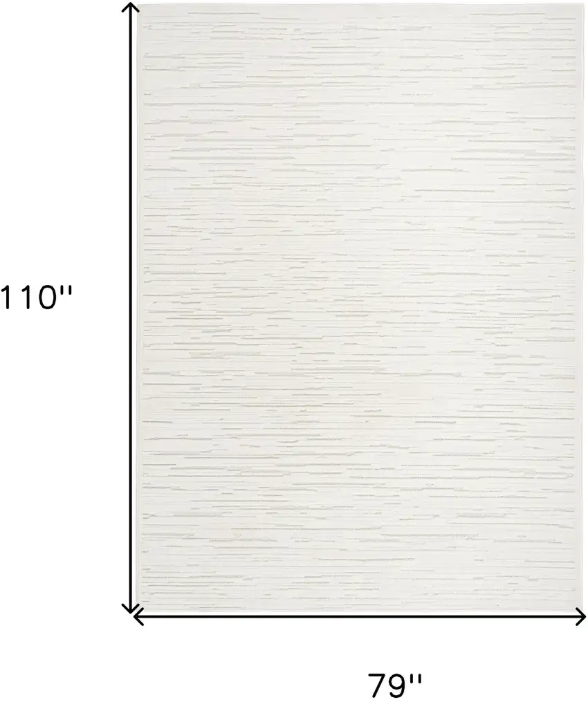 Cream Geometric Area Rug Photo 3
