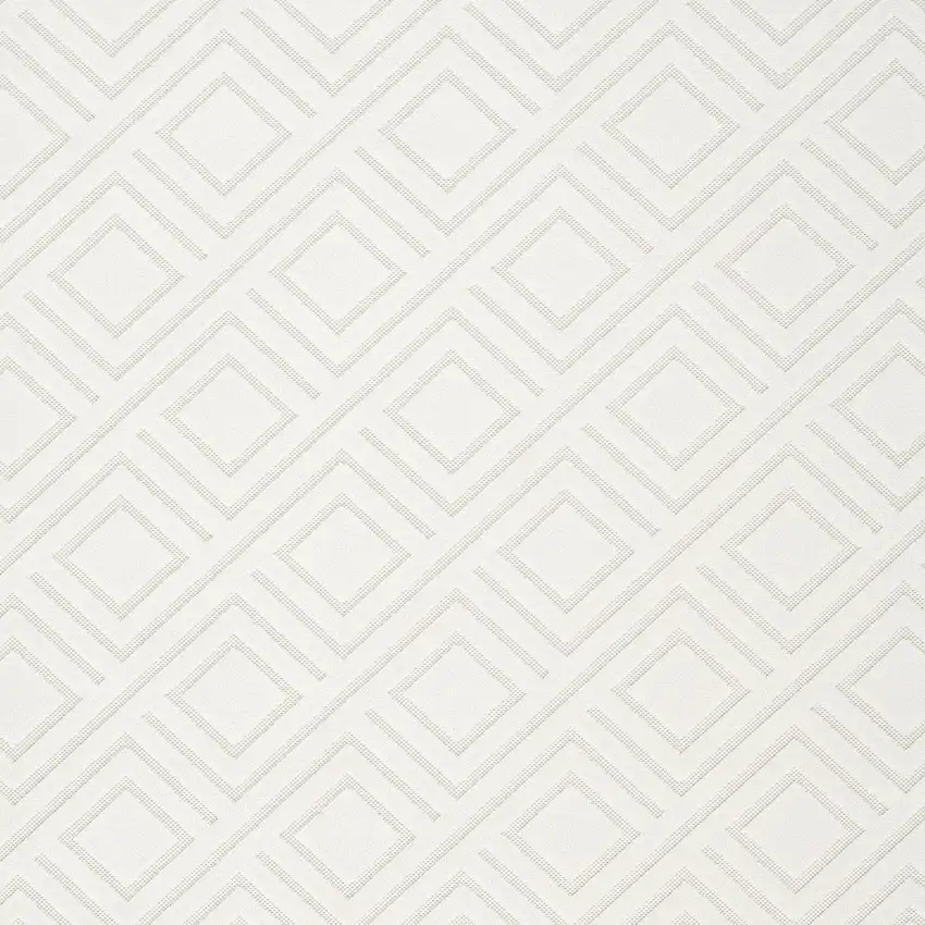Cream Geometric Area Rug Photo 7