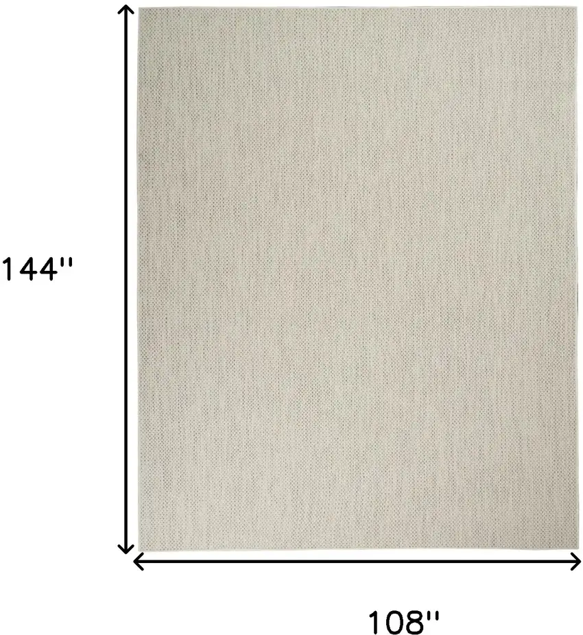 Cream Geometric Power Loom Area Rug Photo 7