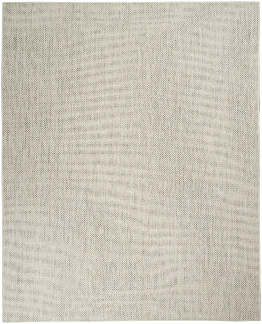 Cream Geometric Power Loom Area Rug Photo 1