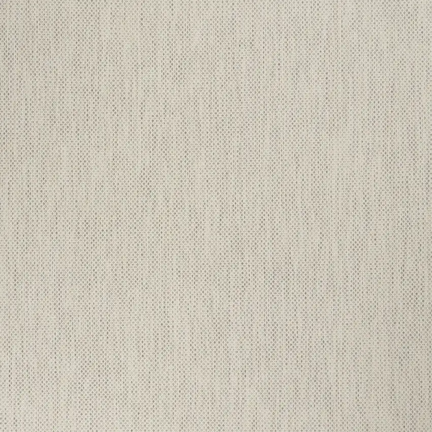 Ivory and Silver Indoor Outdoor Area Rug Photo 5