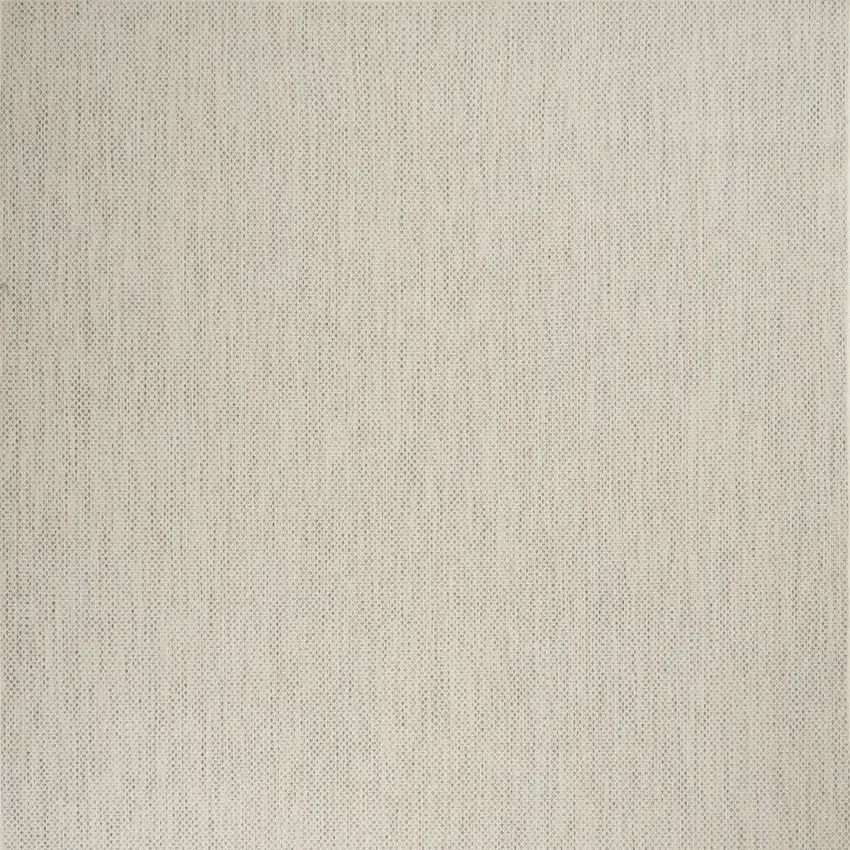 Ivory and Silver Indoor Outdoor Area Rug Photo 4