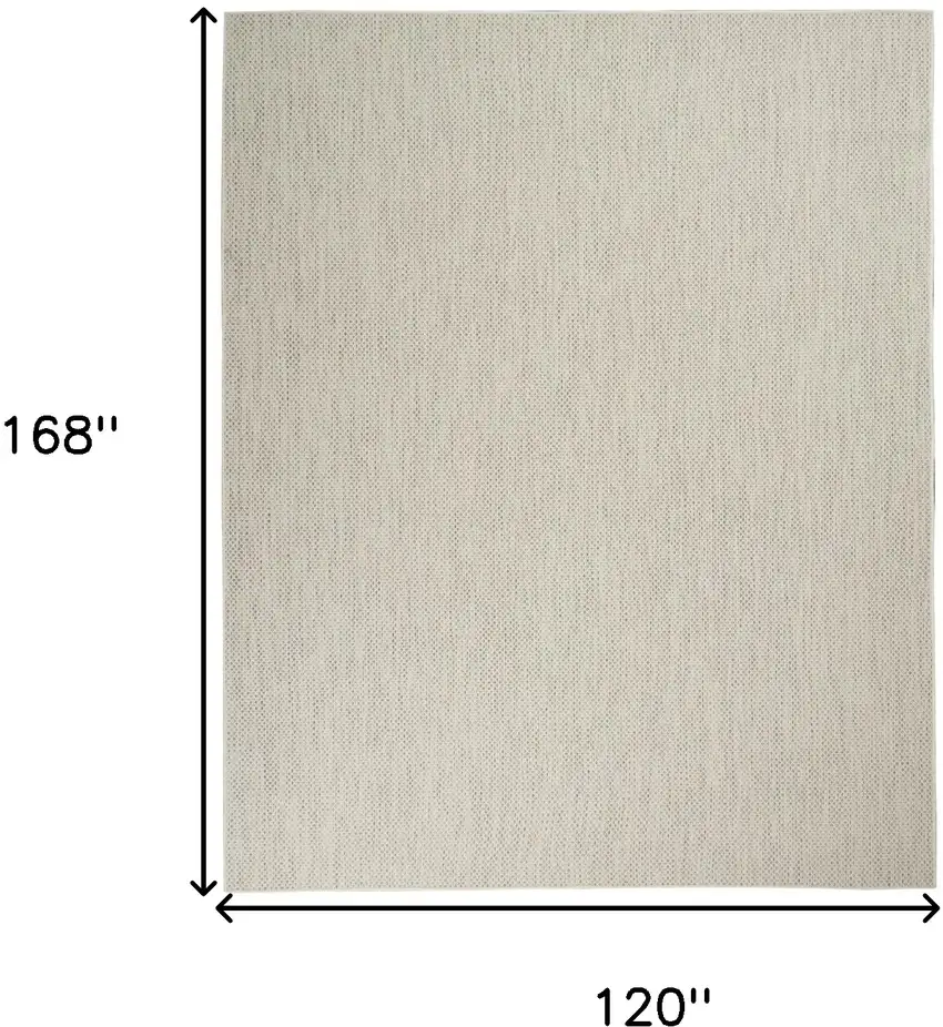 Cream Geometric Power Loom Area Rug Photo 6