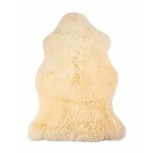 Photo of Cream New Zealand Natural Sheepskin Rug
