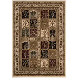 Photo of Cream Oriental Area Rug