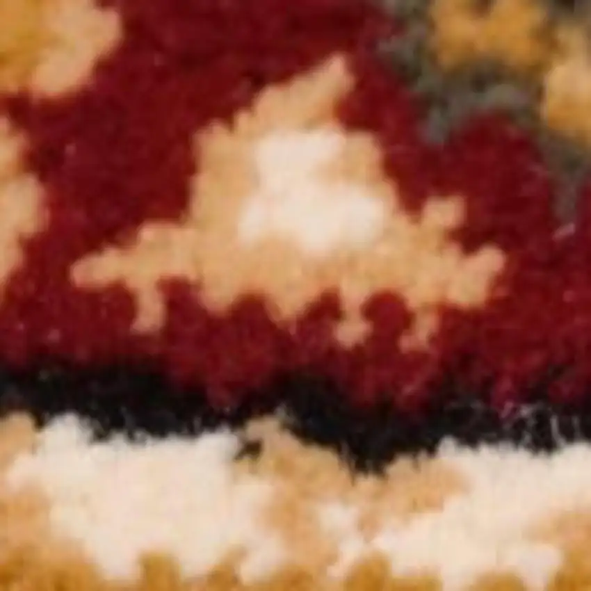 13' Beige And Ivory Oriental Runner Rug Photo 4