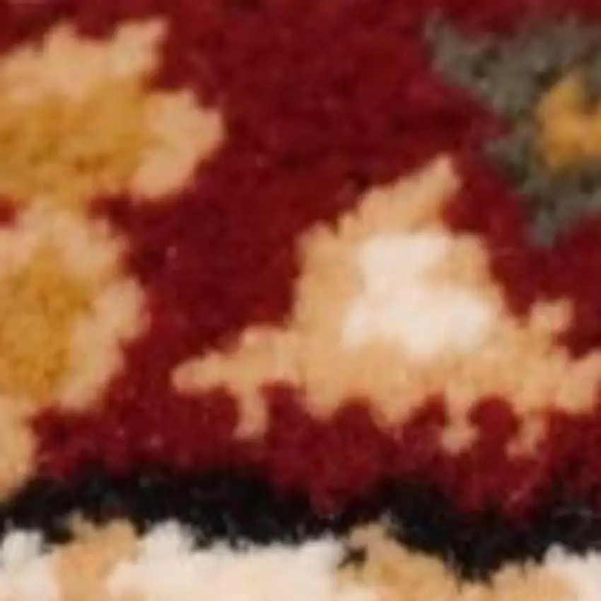 15' Beige And Ivory Oriental Runner Rug Photo 4