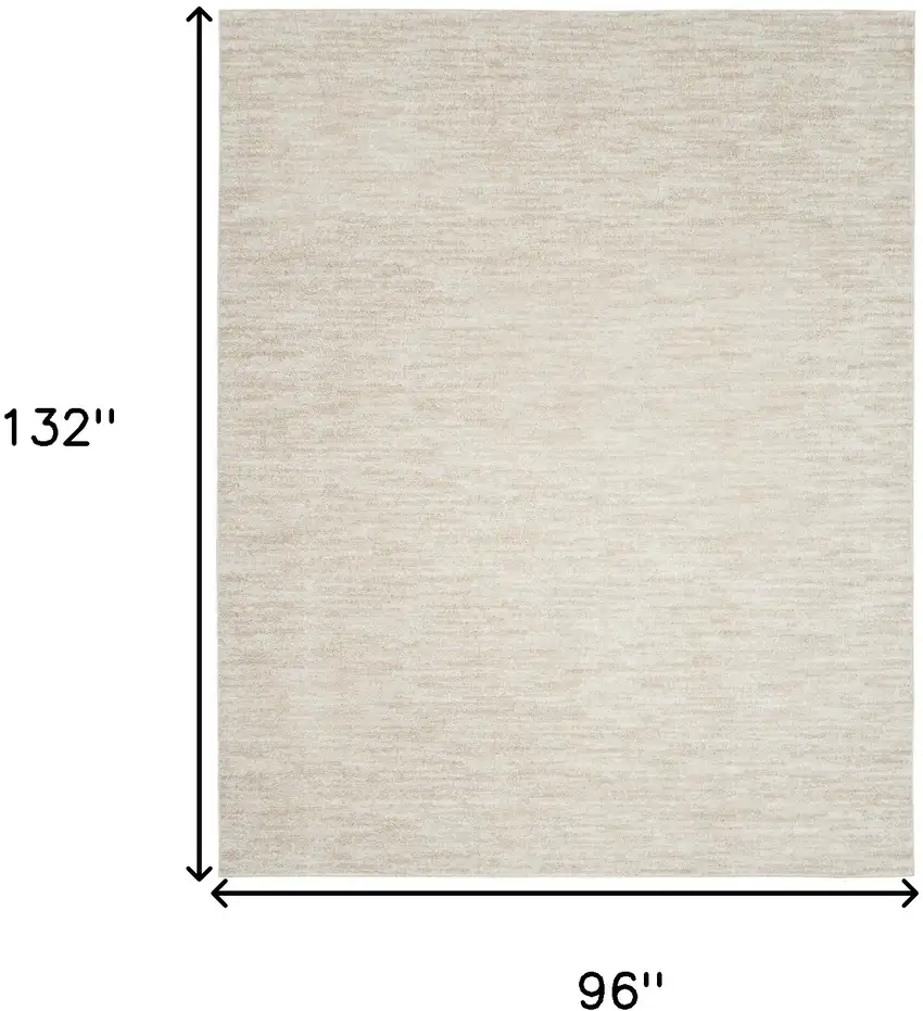 Cream Power Loom Area Rug Photo 6