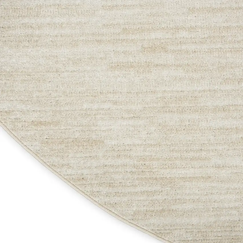 Cream Indoor Outdoor Area Rug Photo 9