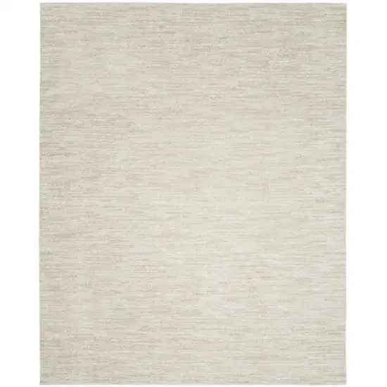 Beige and Ivory Indoor Outdoor Area Rug Photo 6