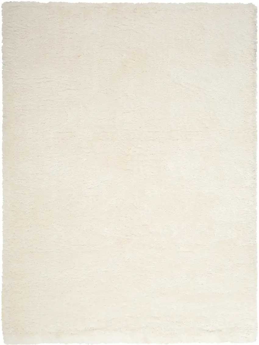 Cream Shag Area Rug Photo 5