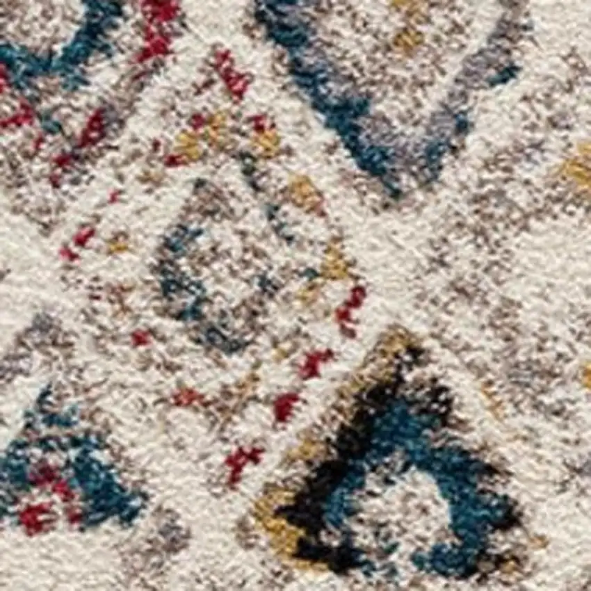 Cream Southwestern Area Rug Photo 9
