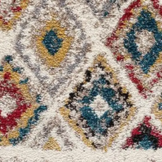 Cream Southwestern Area Rug Photo 4