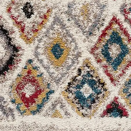 Cream Southwestern Area Rug Photo 5