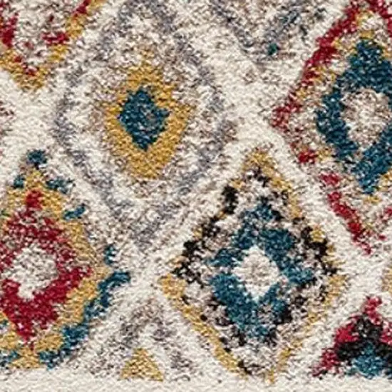 Cream Southwestern Area Rug Photo 7