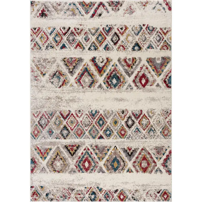 Cream Southwestern Area Rug Photo 1