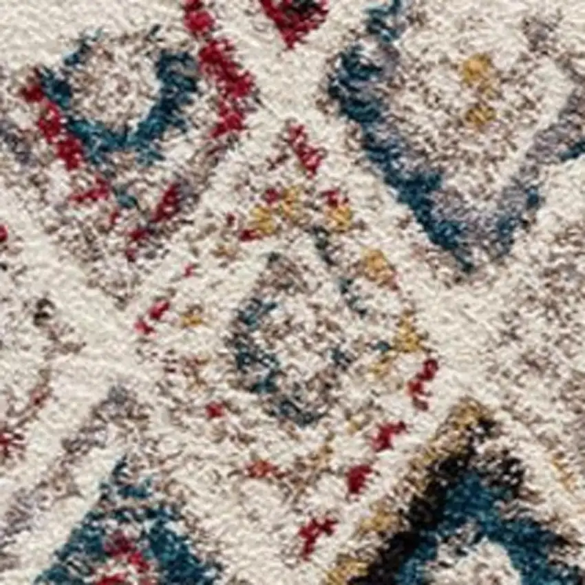Cream Southwestern Area Rug Photo 9