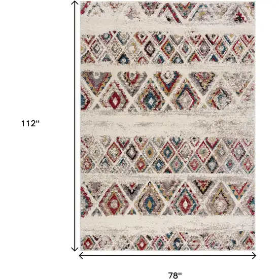 Cream Southwestern Area Rug Photo 7