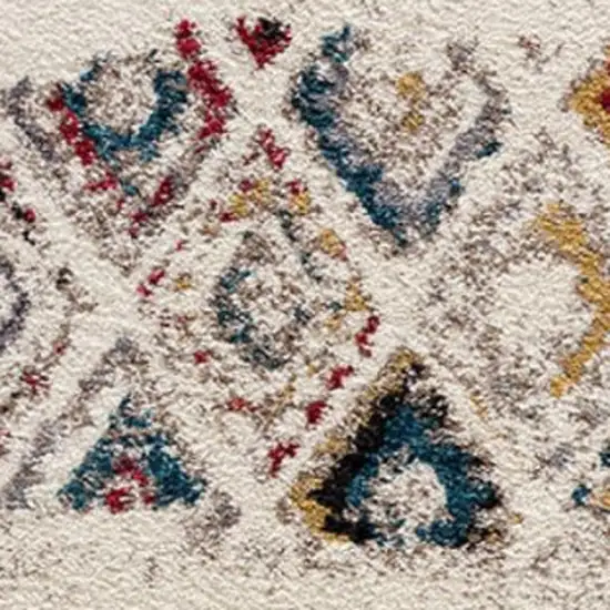 Cream Southwestern Area Rug Photo 4