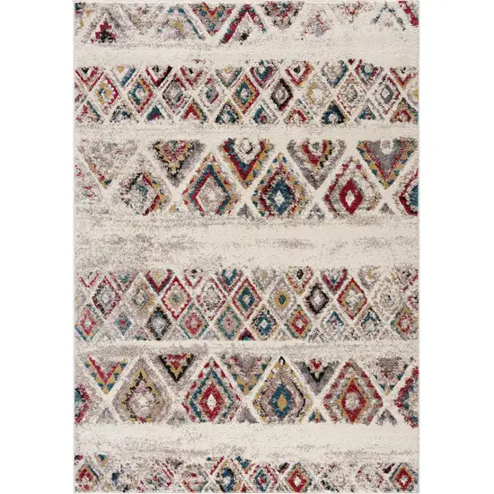 Cream Southwestern Area Rug Photo 6