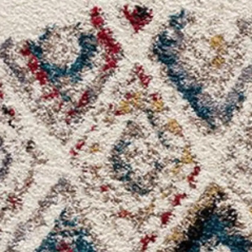 Cream Southwestern Area Rug Photo 8