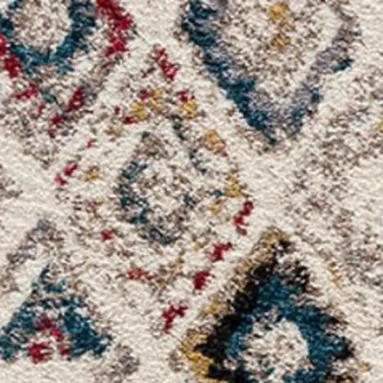 Cream Southwestern Area Rug Photo 6